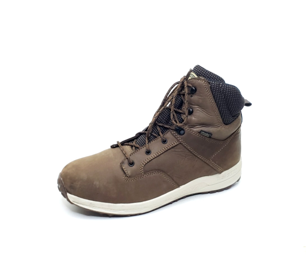 Irish Setter Clearwater Mens Work Boots Waterproof Brown Leather 2E Wide Size 12